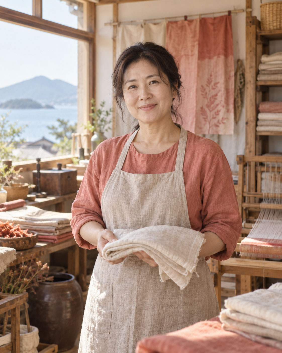 강화의 섬유 공예가